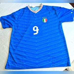 Balotelli #9 Italian Soccer Jersey Size L